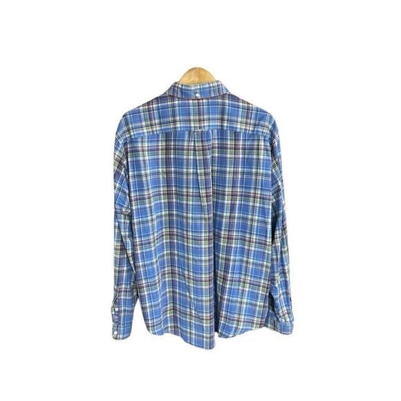 Ralph Lauren Extra Large (XL) Pastel Plaid Long Sleeve Button - Picture 4 of 7